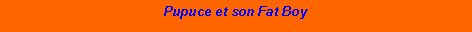 Zone de Texte: Pupuce et son Fat Boy 